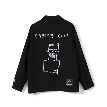 【Basquiat聯名系列】瘋狂人像毛呢大衣