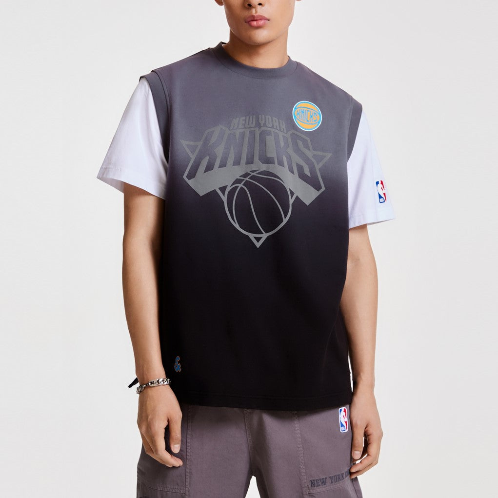 【NBA聯名系列】尼克隊兩件式寬鬆T恤
