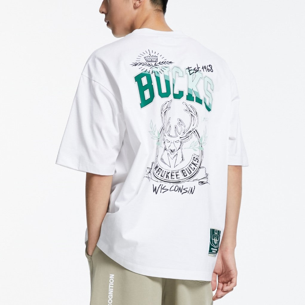 【NBA聯名系列】公鹿隊寬鬆T恤