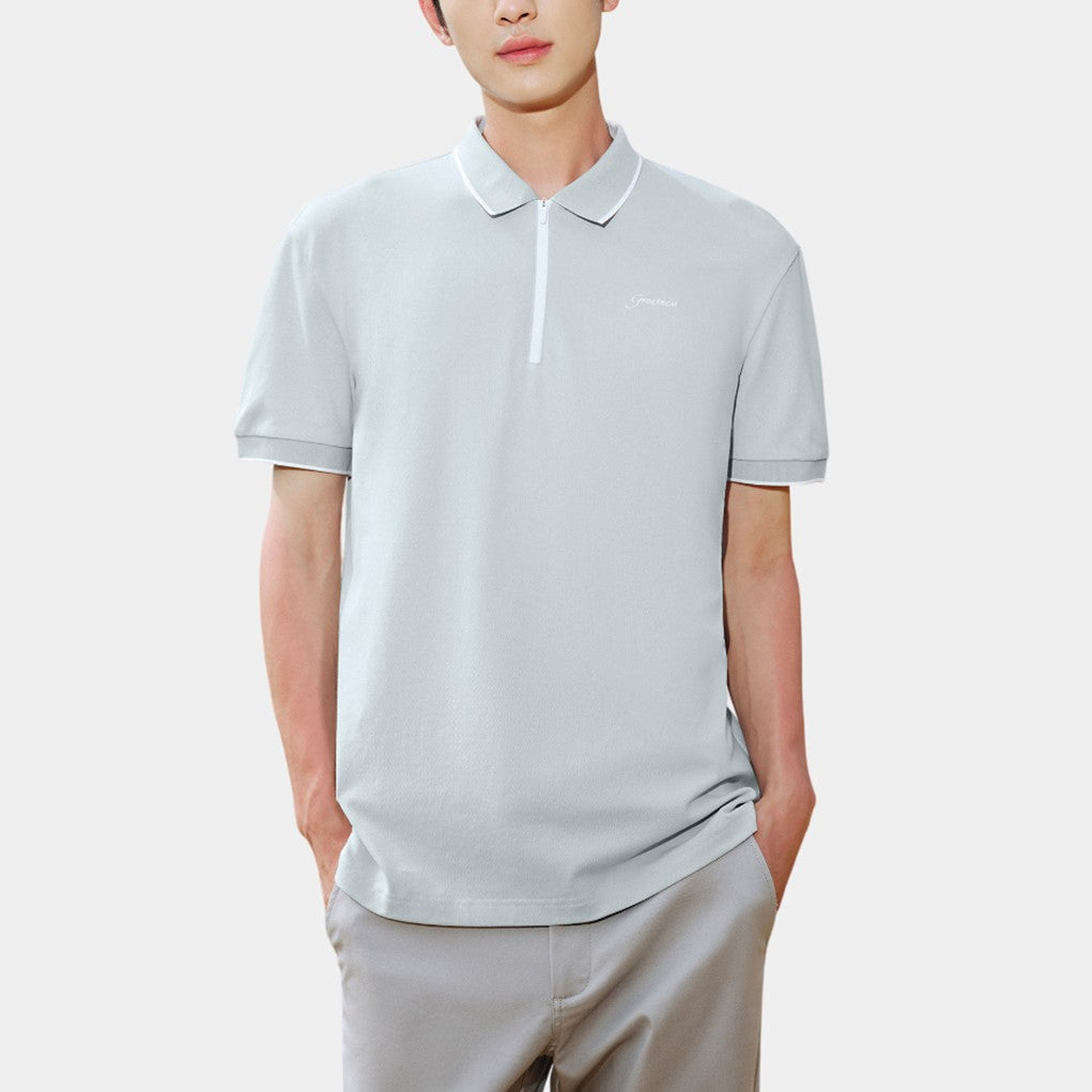 透氣合身POLO