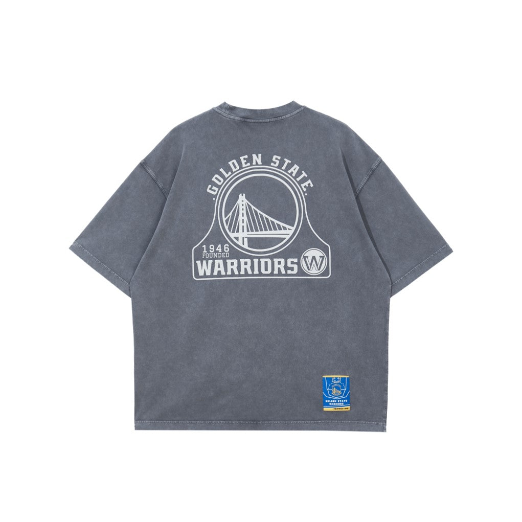 【NBA聯名系列】勇士隊海灣大橋寬鬆T恤