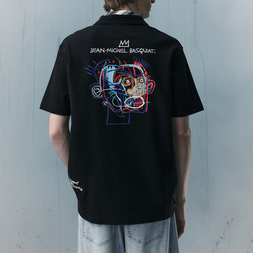 【Basquiat聯名系列】人像直身POLO