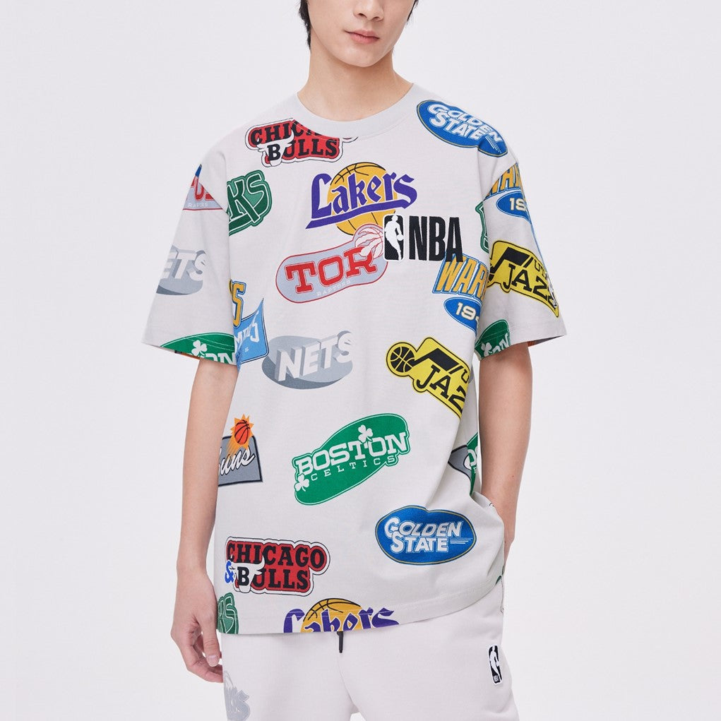 【NBA聯名系列】隊徽LOGO直身T恤