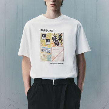 【Basquiat聯名系列】手稿風格直身T恤