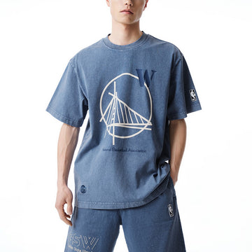 【NBA聯名系列】勇士隊海灣大橋直身T恤