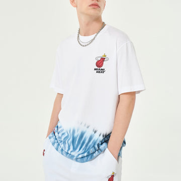 【NBA聯名系列】熱火隊炫染直身T恤