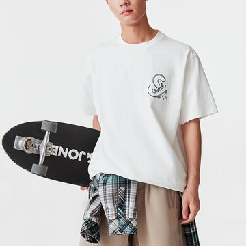 滑板風格寬鬆T恤