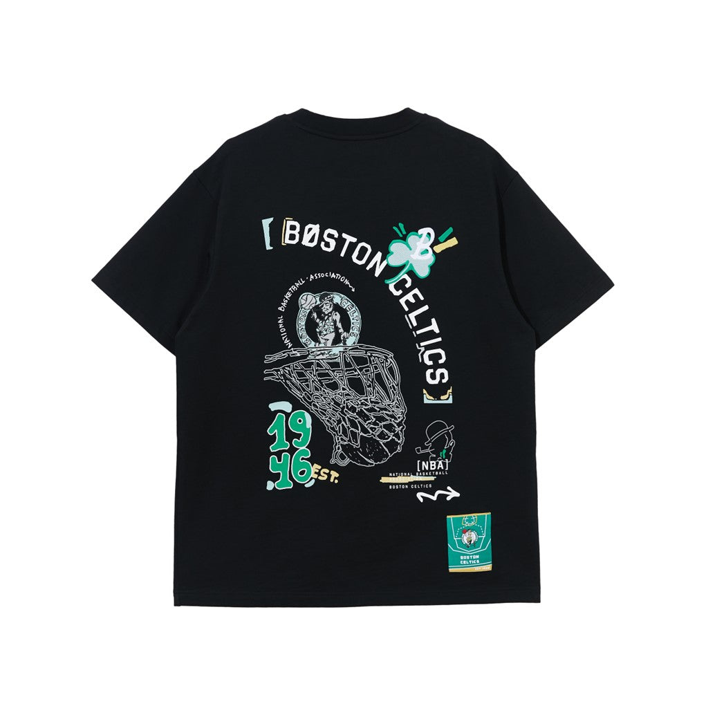 【NBA聯名系列】塞爾提克隊直身印花T恤