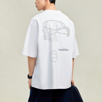 【NBA聯名系列】金塊隊口袋造型寬鬆T恤