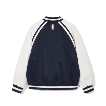 【NBA聯名系列】NBA LOGO經典寬鬆棒球外套
