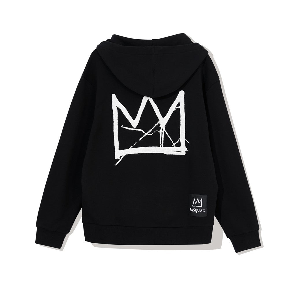 【Basquiat聯名系列】經典皇冠寬鬆帽T