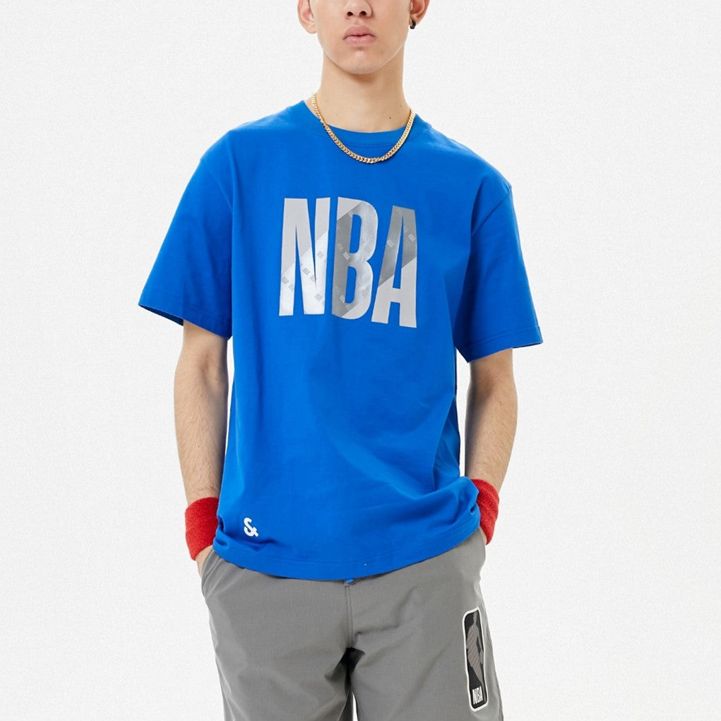 【NBA聯名系列】LOGO反光印花寬鬆T恤
